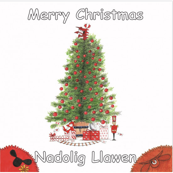 Ewemoo Christmas tree card