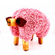 Ewemoo pink pig foot stool