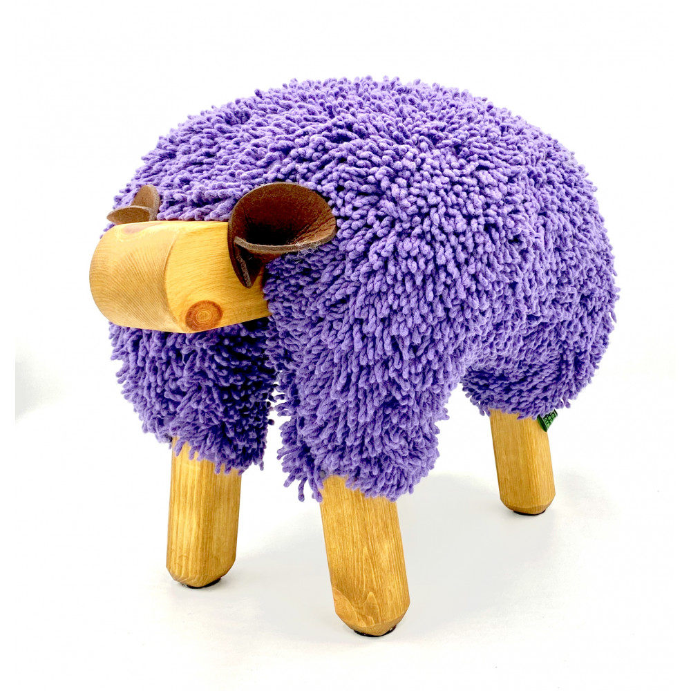 Ewemoo ultra violet sheep foot stool